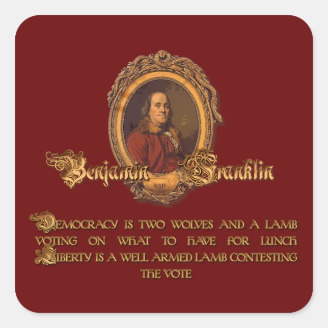 undefined square sticker (Front)