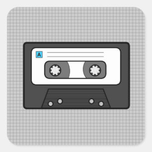 undefined square sticker