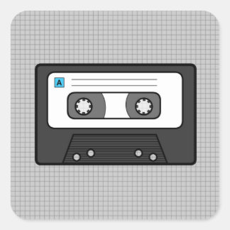 undefined square sticker