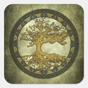 undefined square sticker