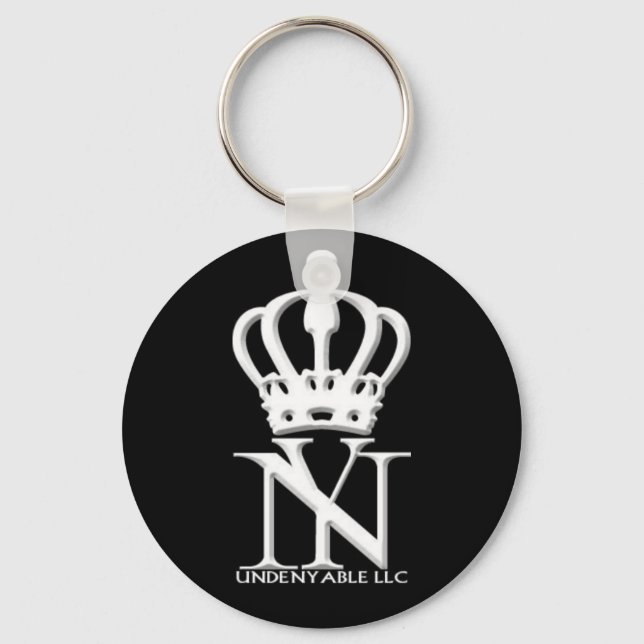 undenyable llc logo keychain (Front)
