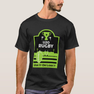 Under 20's Junior Rugby Players T-Shirt