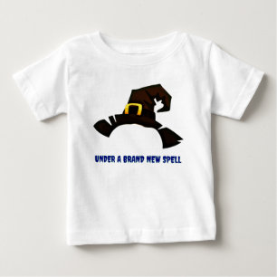 Under a Brand New Spell Under A Witches Hat Baby T-Shirt