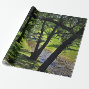 Under a Canopy of Willows Wrapping Paper