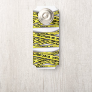 Under Construction Door Hanger