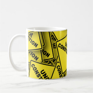 Under Construction Signs Coffee Mug