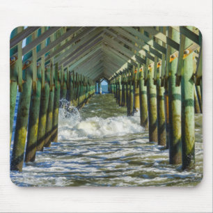 Under Folly Beach Pier Mouse Pad