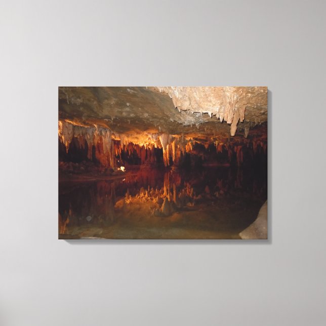 Under Ground In Luray VA. Canvas Print (Front)