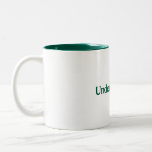 Under His Eye religious handmaid political Two-Tone Coffee Mug