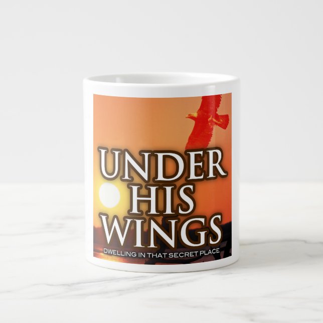 Under His Wings Inspirational Mugs (Front)