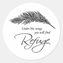 Under His Wings You Will Find Refuge