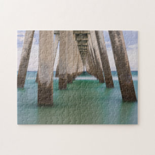 Under Navarre Beach Pierr Jigsaw Puzzle