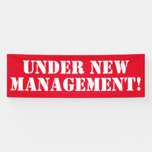 Under New Management Banner