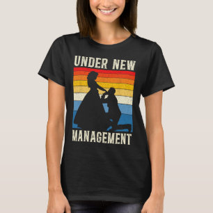 Under New Management Groom Wedding Bachelor Party T-Shirt