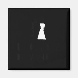 Under New Management Wedding Ball Chain Funny Magnet