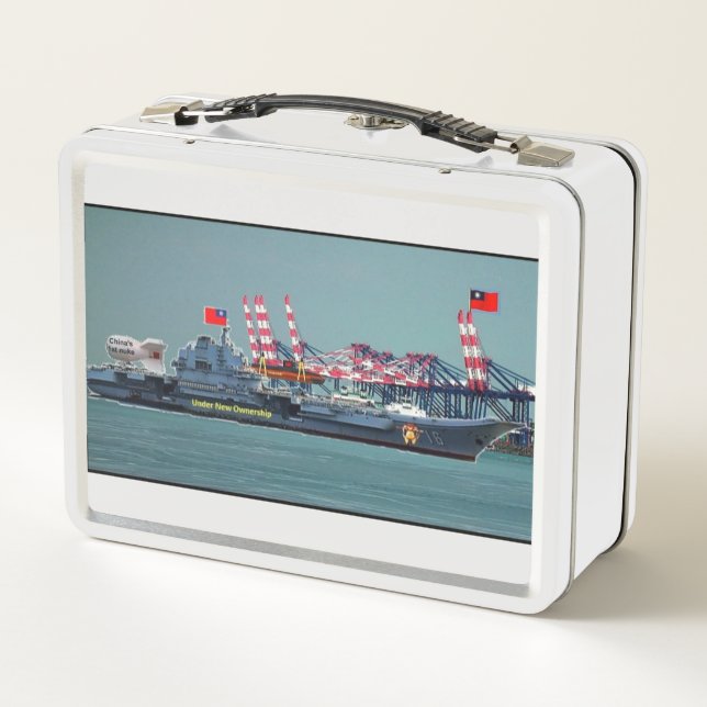 Under New Ownership Metal Lunchbox (Back)