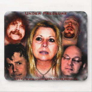 Under Pressure Collage Mouse Pad