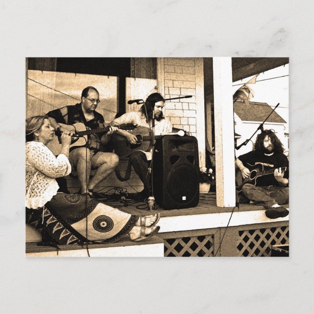 Under Pressure Unplugged postcard (Front)