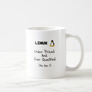 Under Priced Linux Mug