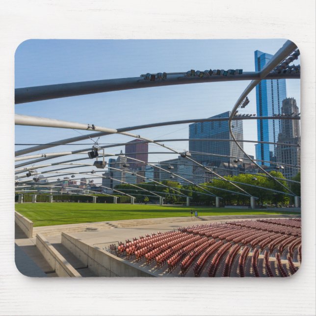 Under Pritzker Pavilion Mouse Pad (Front)