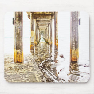 Under Scripps Pier Mouse Pad