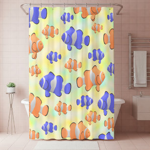Under Sea Colorful Clownfish