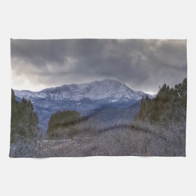 Under Stormy Sky Kitchen Towel (Horizontal)