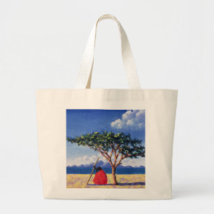 Under the Acacia Tree 1991 Large Tote Bag