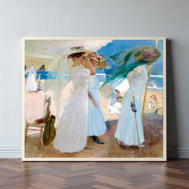 Under the Awning, Joaquín Sorolla Fine Art Poster (Creator Uploaded)