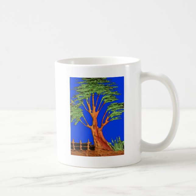 Under the Blue Sky: The Acacia Tree Collection Coffee Mug (Right)