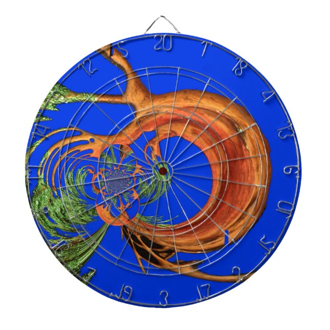 Under the Blue Sky: The Acacia Tree Collection Dartboard (Front)