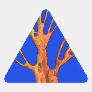 Under the Blue Sky: The Acacia Tree Collection Triangle Sticker