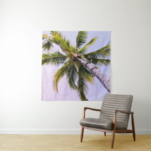 Under the Caribbean Palm Tree 1 Tapestry