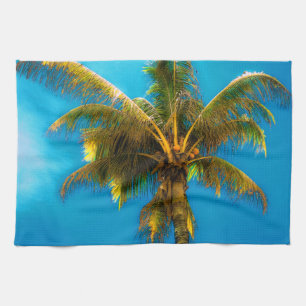 Under the Coconut Palm Kitchen Towel