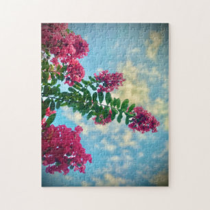 Under The Crepe Myrtle Jigsaw Puzzle