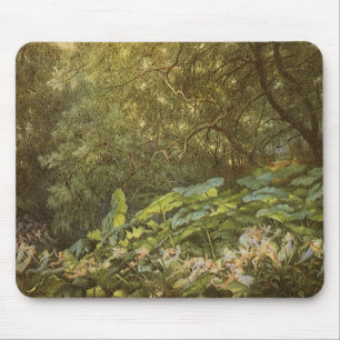 Under the Dock Leaves by Richard Doyle, Fairy Art Mouse Pad