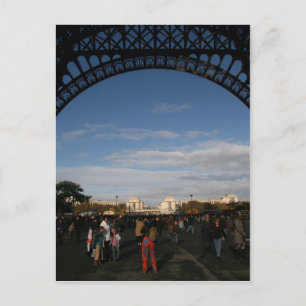 Under the Eiffel Postcard