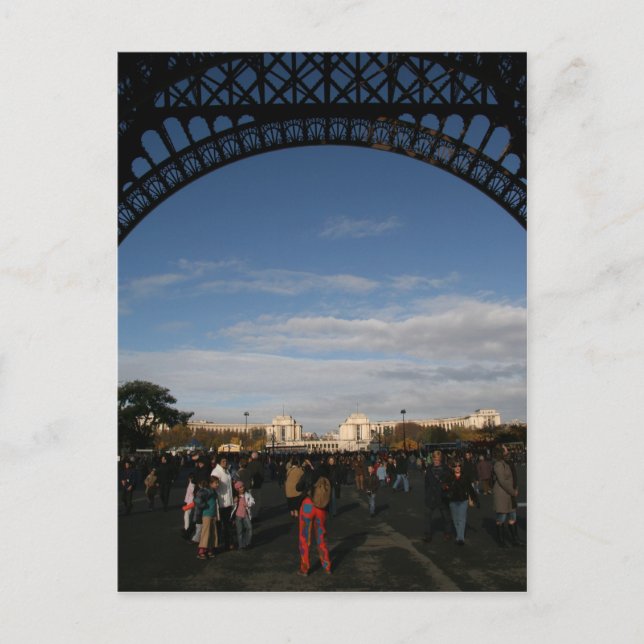 Under the Eiffel Postcard (Front)