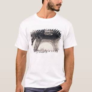 Under the Eiffel Tower, before ascending, from 'L' T-Shirt