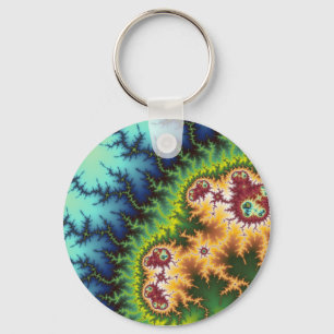 Under The Forest  - Fractal Keychain