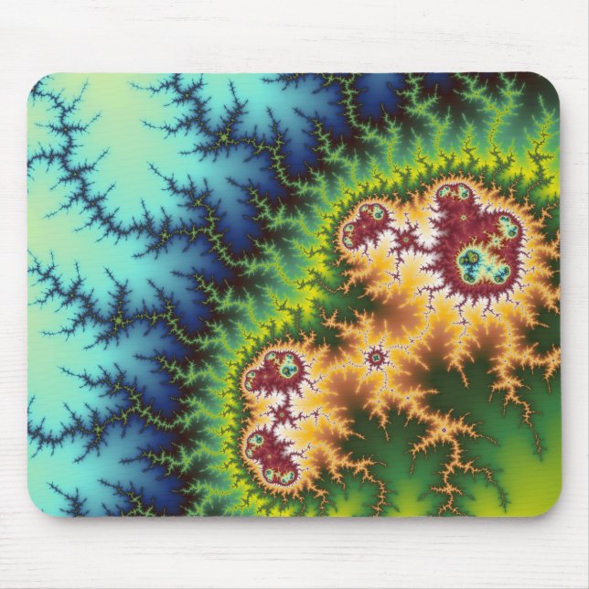 Under The Forest - Fractal Mousepad (Front)