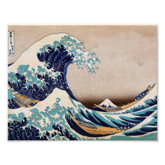 Under the Great Wave off Kanagawa Photo Print