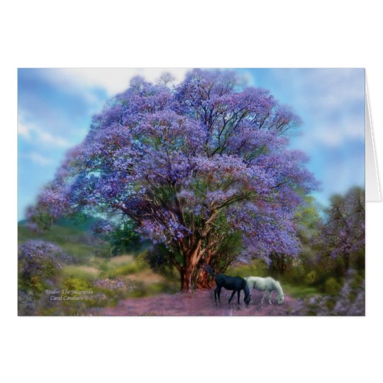 Under The Jacaranda ArtCard Card