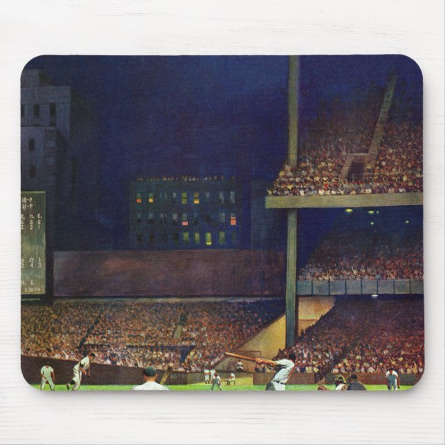 Under The Lights by John Falter Mouse Pad (Front)