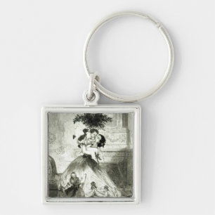 Under the Mistletoe' Keychain