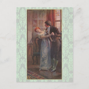 Under the Mistletoe Postcard