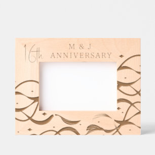 Under The Ocean Anniversary Laser Photo Etched Frames