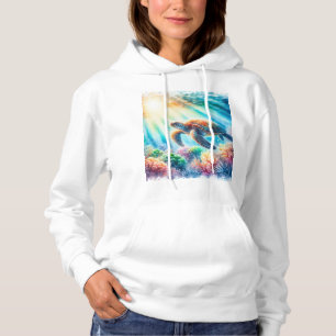 under the ocean sea turtle hoodie