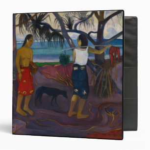 Under the Pandanus, 1891 (oil on canvas) Binder