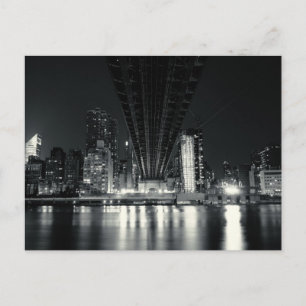 Under the QueensBoro Bridge - NYC Postcard